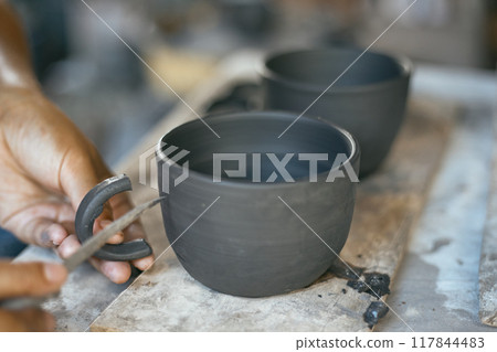 Ceramic workshop. Ceramic workshop. 117844483