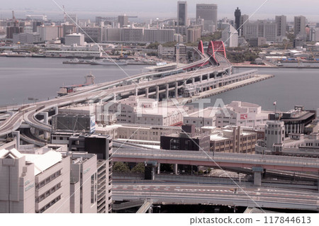 從展望台看神戶大橋 從展望台看神戶大橋 117844613