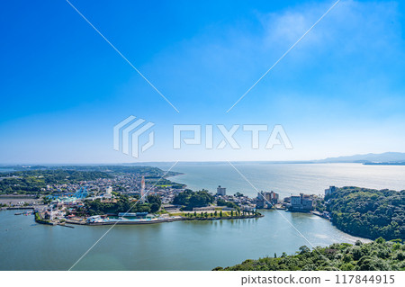 從館山寺大草山展望台看到的風景（靜岡縣） 117844915