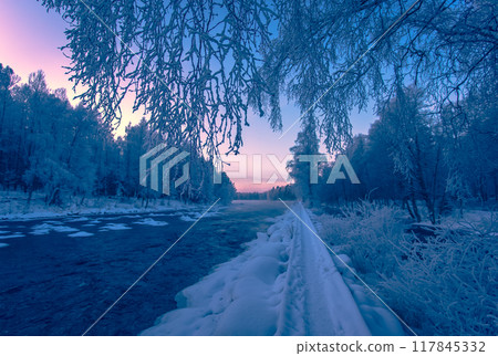 pajakka river from Kuhmo, Finland. pajakka river from Kuhmo, Finland. 117845332