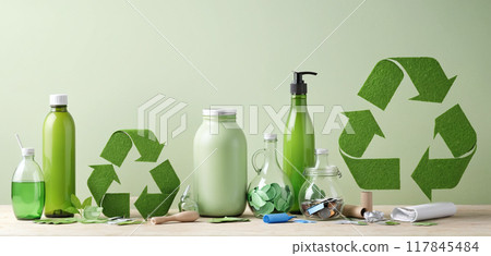 Presentation of ecologically and environmentally compatible products that can be recycled, reused and reprocessed in a circular economy to conserve resources, in the interests of environmental Presentation of ecologically and environmentally compatible products that can be recycled, reused and reprocessed in a circular economy to conserve resources, in the interests of environmental 117845484