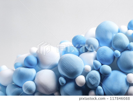 Light blue object image material 117846088