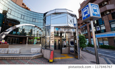 東京地鐵有樂町線、副都心線平和台站電梯口 117846767