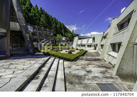 喬治亞州石庭 黎明庭園 鳥取縣鳥取市 喬治亞州石庭 黎明庭園 鳥取縣鳥取市 117848704