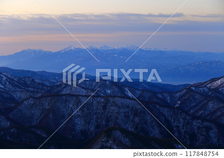 Early morning view of the Southern Alps from Ogahana Observatory 117848754