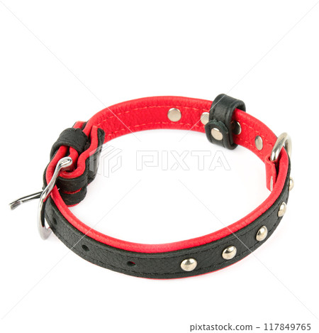 black collar solated on white background 117849765