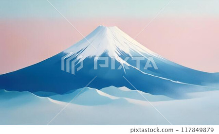 冬季富士山的形象,日本旅遊 冬季富士山的形象,日本旅遊 117849879
