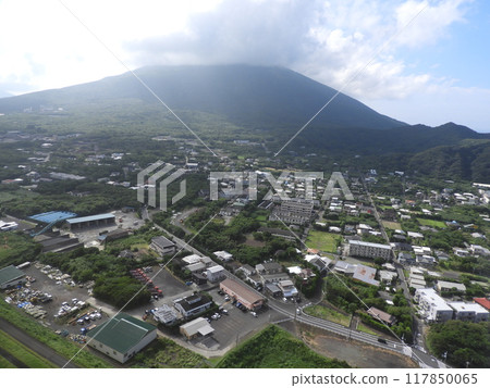 Aerial view of Hachijojima Aerial view of Hachijojima 117850065