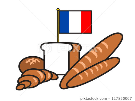 French bread French bread 117850067