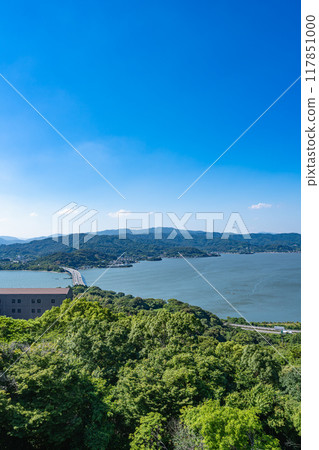 從館山寺大草山展望台看到的風景（靜岡縣） 117851000