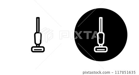Vacuum cleaner icon material Vacuum cleaner icon material 117851635