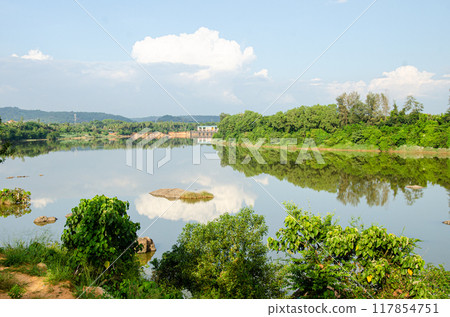 Netravati River at Thumbe in Mangalore, India 117854751