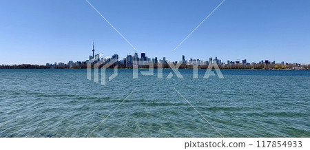 Toronto skyline and Lake Ontario Toronto skyline and Lake Ontario 117854933