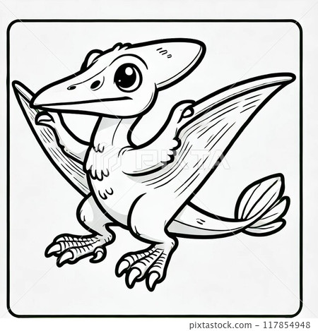 Illustration of Pteranodon 117854948