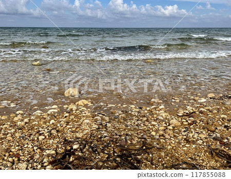 rocky beach on the seashore, beautiful photo digital picture rocky beach on the seashore, beautiful photo digital picture 117855088