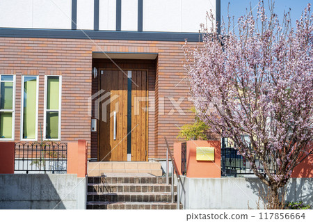 櫻花盛開的房子 櫻花盛開的房子 117856664