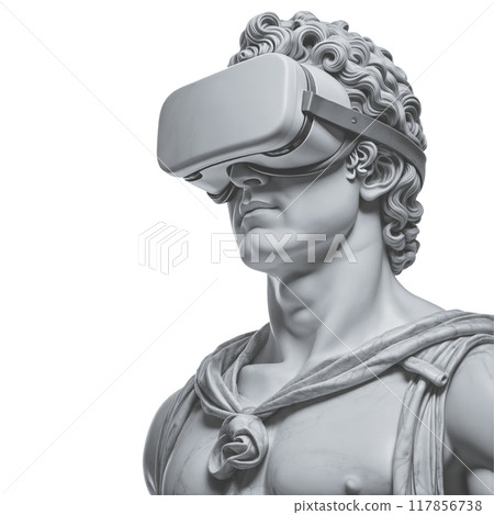 VR virtual reality glasses, using new technology for entertainment in metaverse 117856738