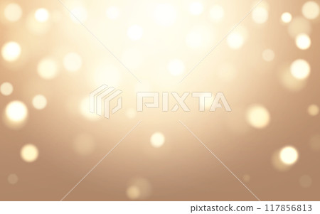 Golden Glow Bokeh. Warm Radiance of Light, Background decoration Golden Glow Bokeh. Warm Radiance of Light, Background decoration 117856813
