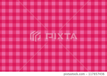 Gingham Check - Pink 117857436