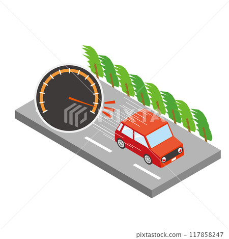 汽車超速行駛 117858247