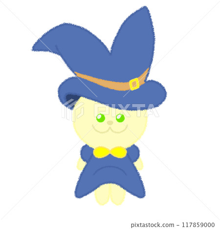 Magical rabbit illustration [sitting ver.] 117859000