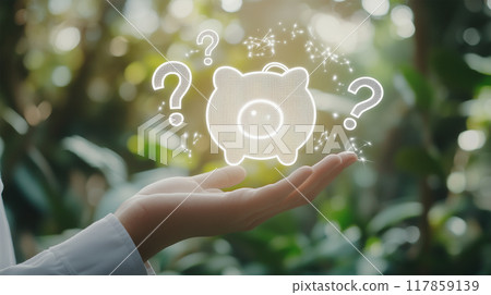 Aerial view of autumn mountain range 117859139