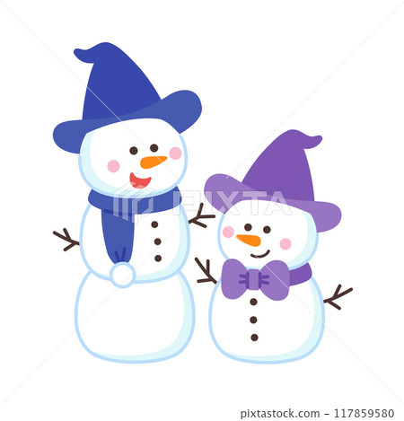 可愛的雪人 117859580