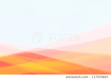 Orange, yellow and red semi-transparent intersecting lines background 117859665