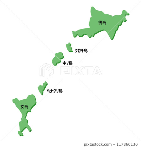 Shape of the Danjo Islands (Nagasaki Prefecture) Shape of the Danjo Islands (Nagasaki Prefecture) 117860130