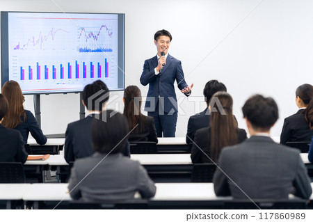 接受訓練的商人 117860989