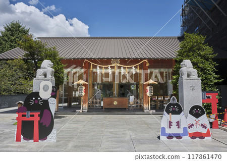 Kagurazaka Akagi Shrine worship hall 117861470