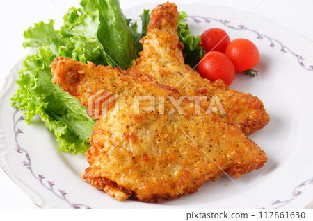 fried chicken  117861630
