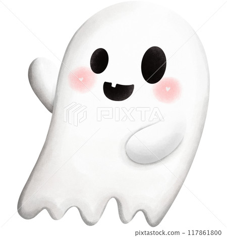 Halloween ghost and candy Halloween ghost and candy 117861800
