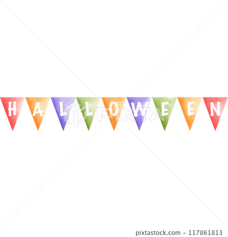 Halloween ghost and candy 117861813