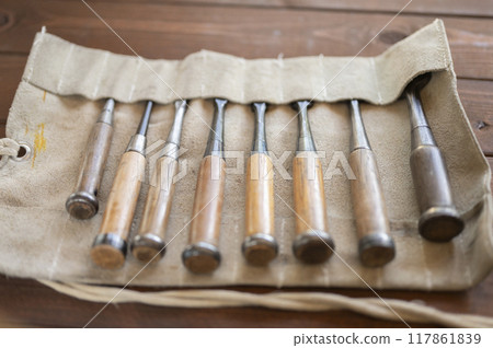 一套用過的鑿子 一套用過的鑿子 117861839