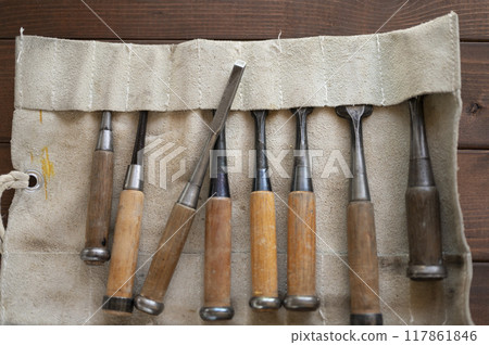 一套用過的鑿子 一套用過的鑿子 117861846