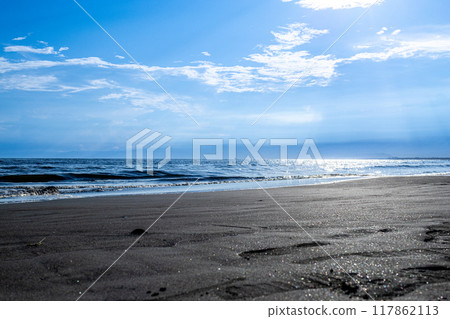 眺望湘南海（神奈川縣藤澤市） 117862113