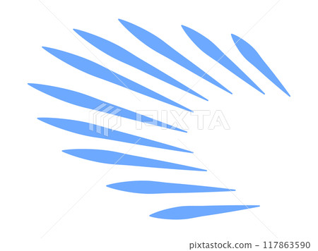 Manga symbol when you realize it (blue) Manga symbol when you realize it (blue) 117863590