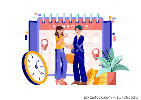 Business meeting appointment Business meeting appointment 117863620