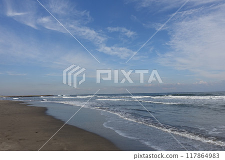 吊崎海岸風景 117864983