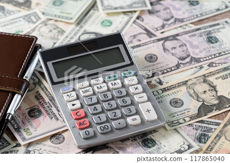 Foreign currency transaction image (US dollar) Foreign currency transaction image (US dollar) 117865040