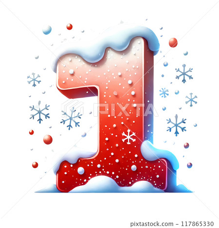 3D number one 117865330