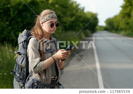 Looking through mobile application Looking through mobile application 117865539