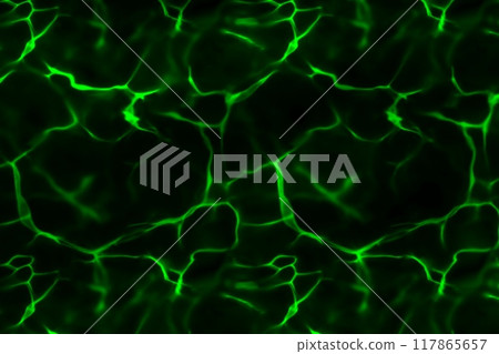 Abstract background with bursts of light (green) 117865657
