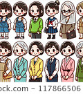 Women's life stage 117866506
