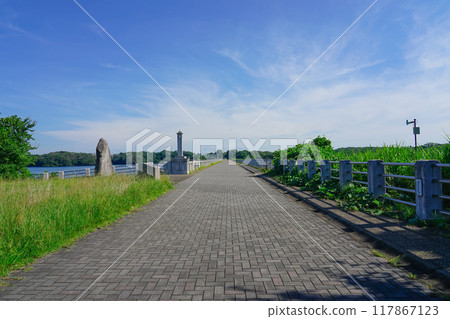 Lake Sayama, also known as Yamaguchi Reservoir, the water source for Tokyo residents Lake Sayama, also known as Yamaguchi Reservoir, the water source for Tokyo residents 117867123