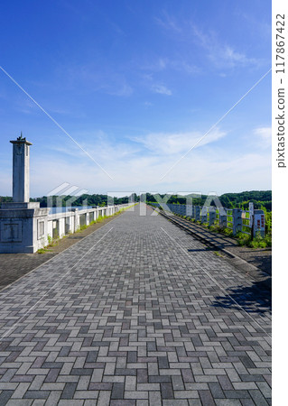 Lake Sayama, also known as Yamaguchi Reservoir, the water source for Tokyo residents Lake Sayama, also known as Yamaguchi Reservoir, the water source for Tokyo residents 117867422