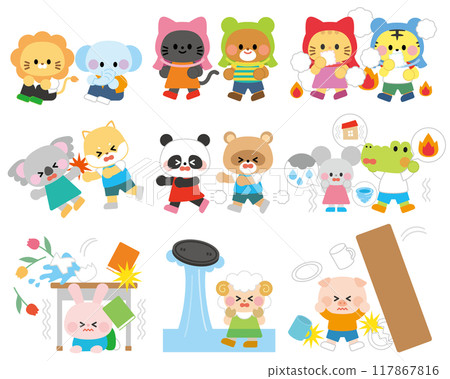 2024-Disaster Prevention & Evacuation Illustration 2024-Disaster Prevention & Evacuation Illustration 117867816