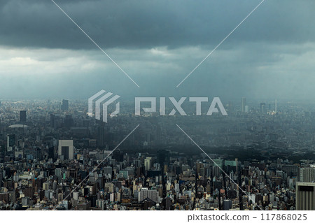 Tokyo: Localized heavy rain 117868025