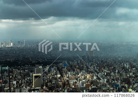 Tokyo: Localized heavy rain 117868026